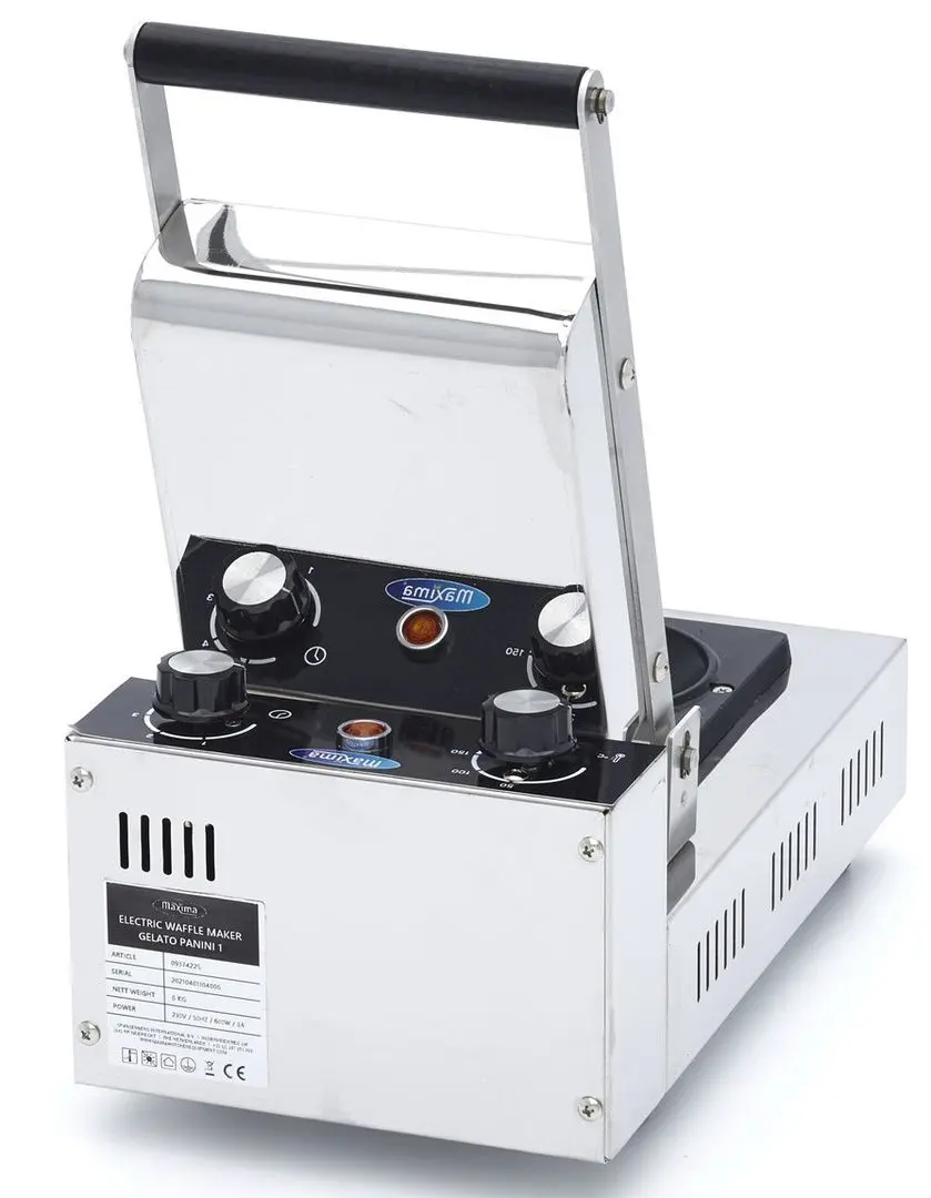 Aparat de facut panini Maxima Gelato Panini/Ice Cream Panini 9374225