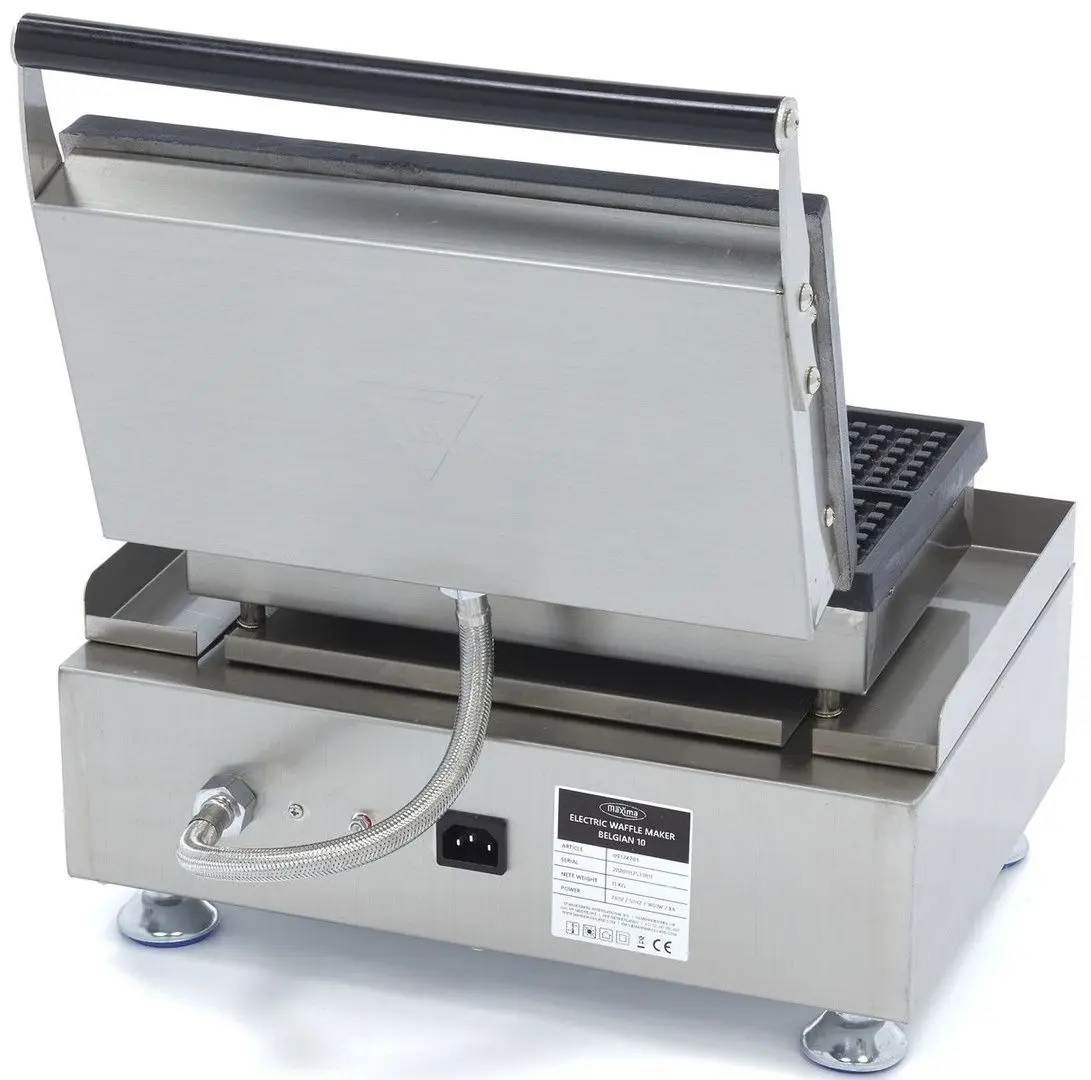 Aparat de facut vafe Maxima Mini Belgian (Inox/Black)