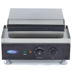 Aparat de facut vafe Maxima Mini Belgian (Inox/Black) Thumb