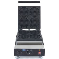 Aparat de facut vafe Maxima Mini Rounds (Inox/Black) Thumb