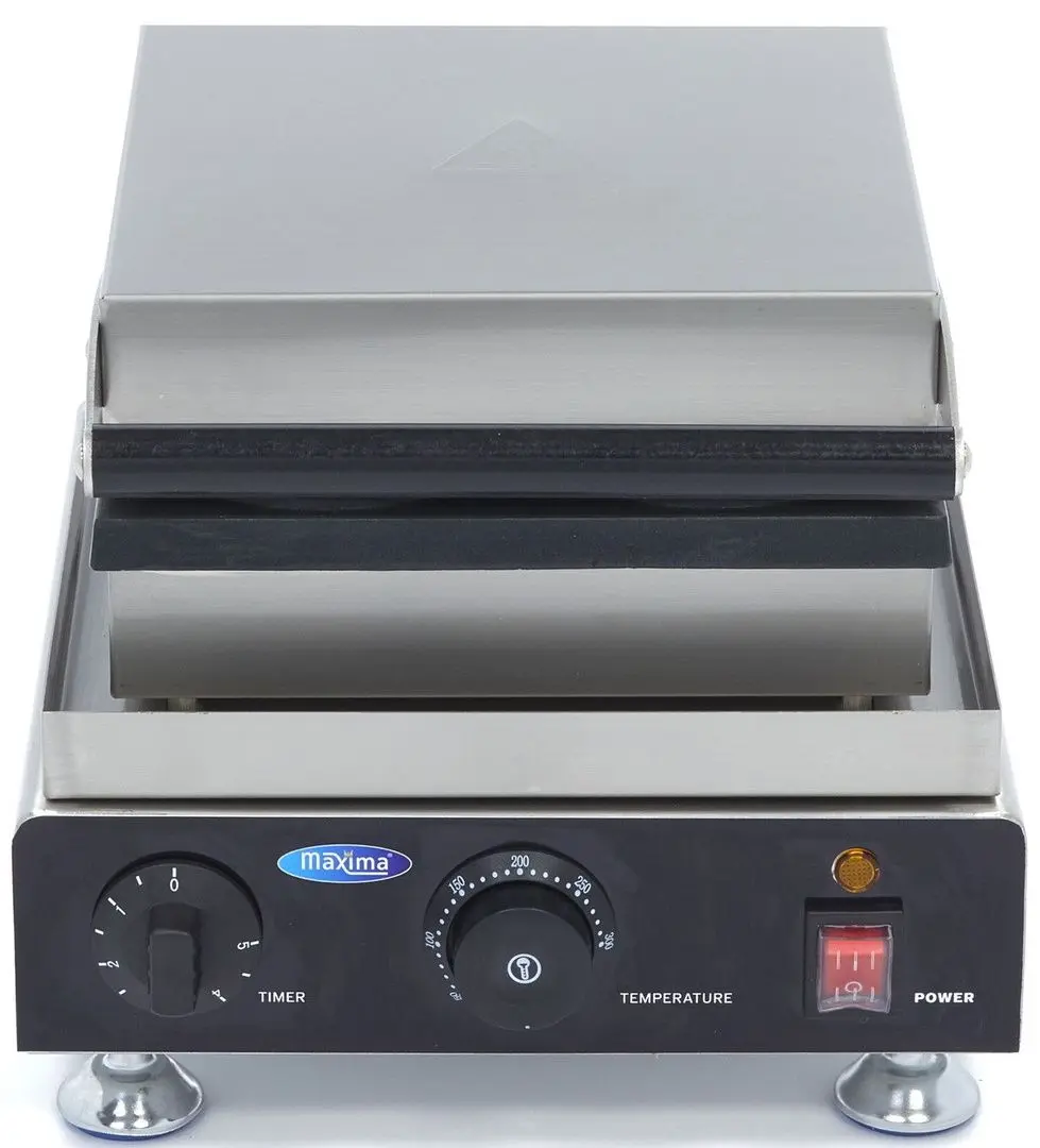 Aparat de facut vafe Maxima Mini Rounds (Inox/Black)