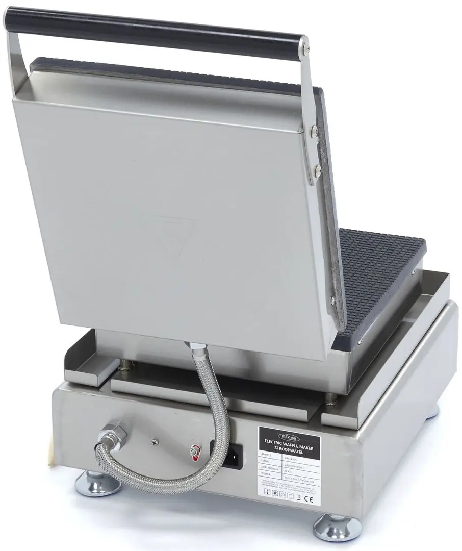 Aparat de preparat vafe Maxima Stroopwafel 9374255 (Inox)