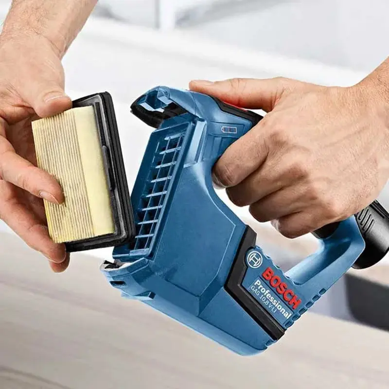 Промышленный пылесос Bosch 12 V-LI (Black/Blue) - 2