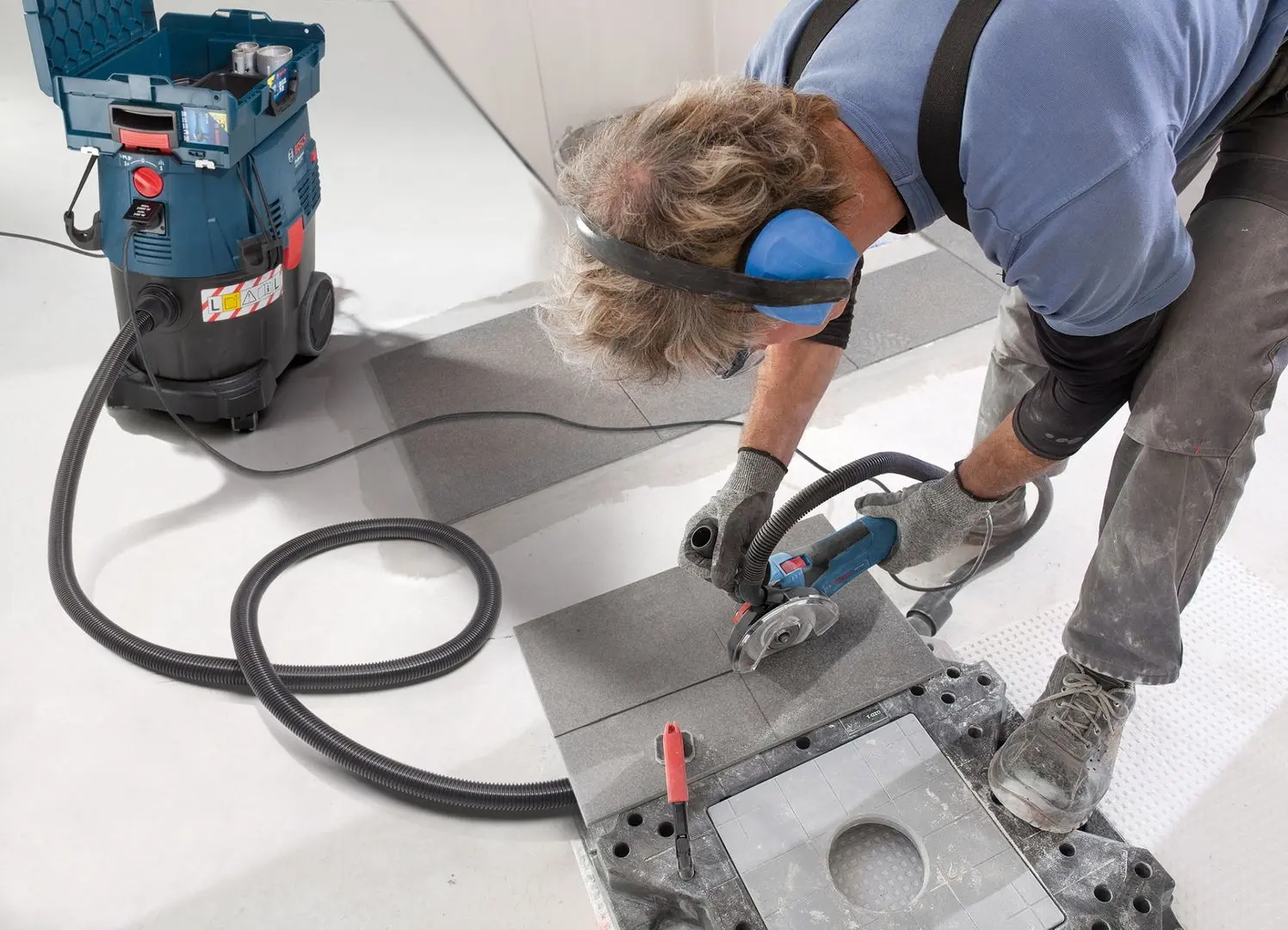 Промышленный пылесос Bosch  Professional GAS 35 L SFC+ (Blue)