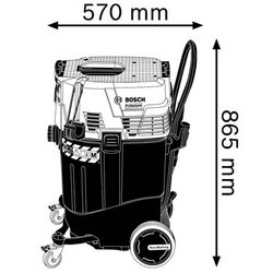 Пылесос Bosch GAS 55 M AFC (Blue) Thumb