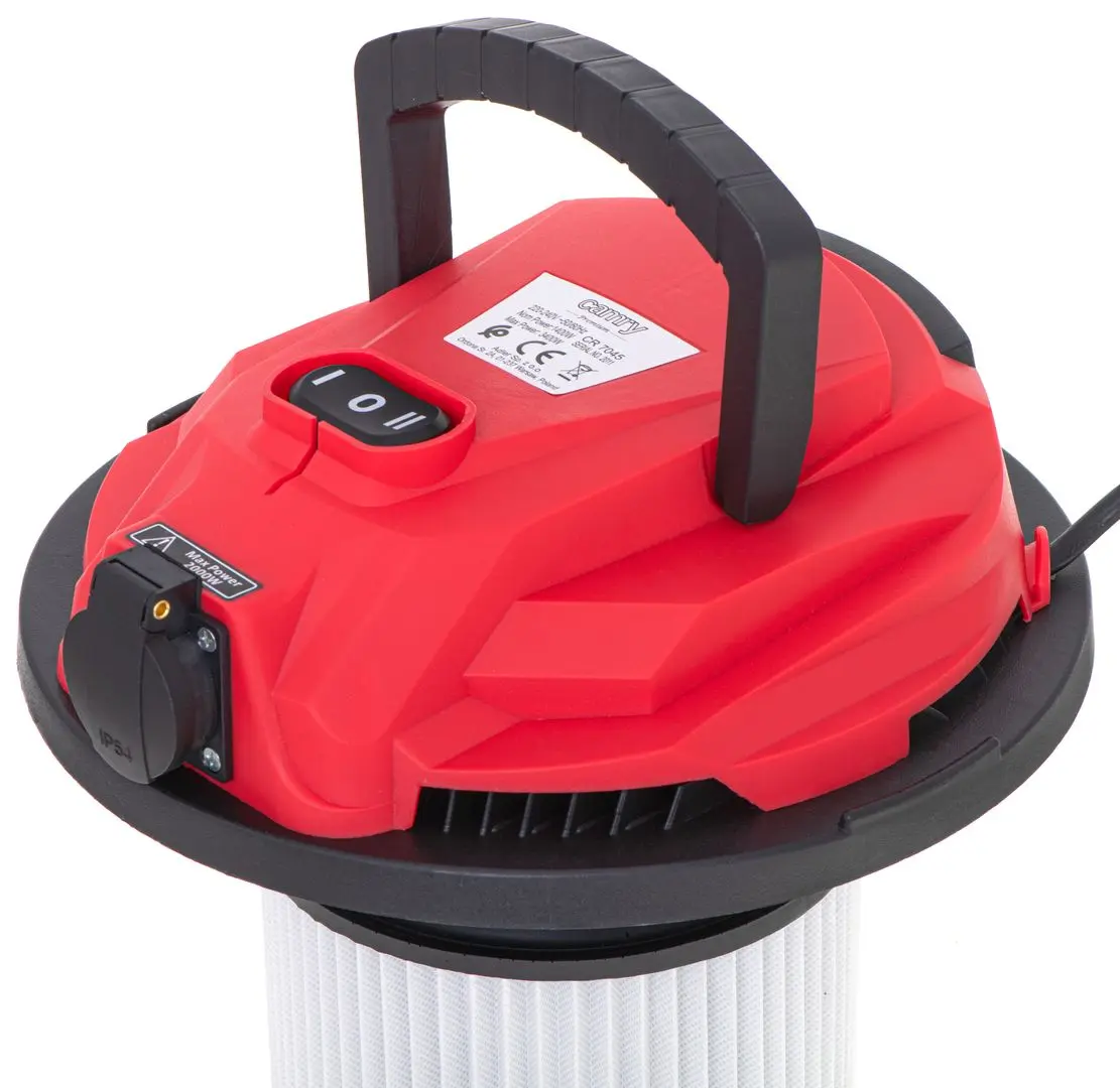 Aspirator industrial Camry CR 7045 (Red/Inox)
