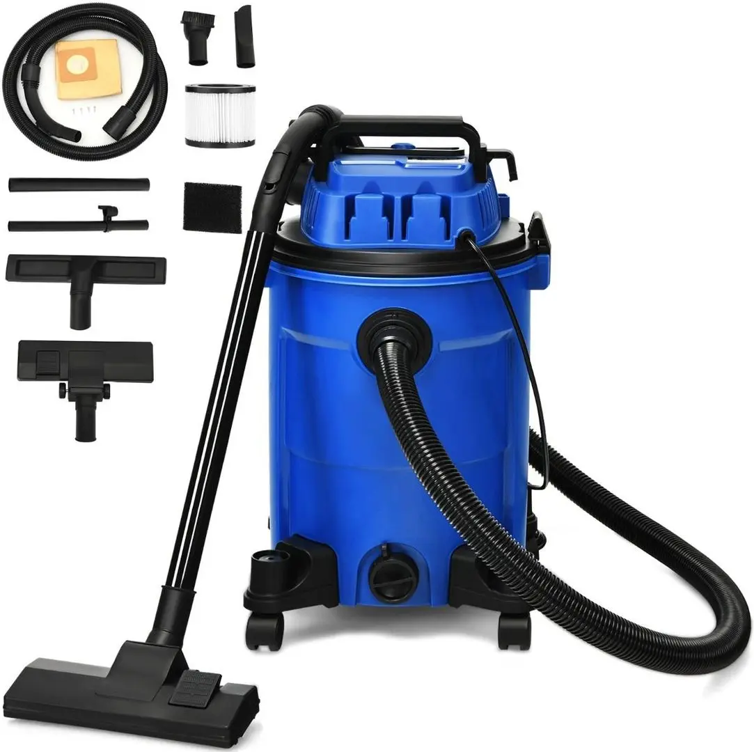 Промышленный пылесос Costway EP24963DE-BL (Blue) - 5
