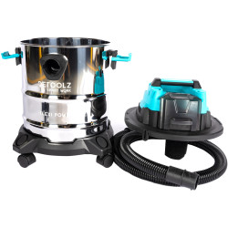 Промышленный пылесос Detoolz Flexi Power DZ-FX1015-G01 (Inox/Blue) Thumb
