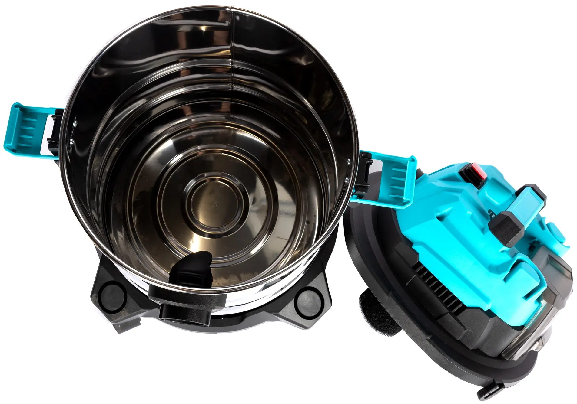 Промышленный пылесос Detoolz Flexi Power DZ-FX1015-G01 (Inox/Blue)