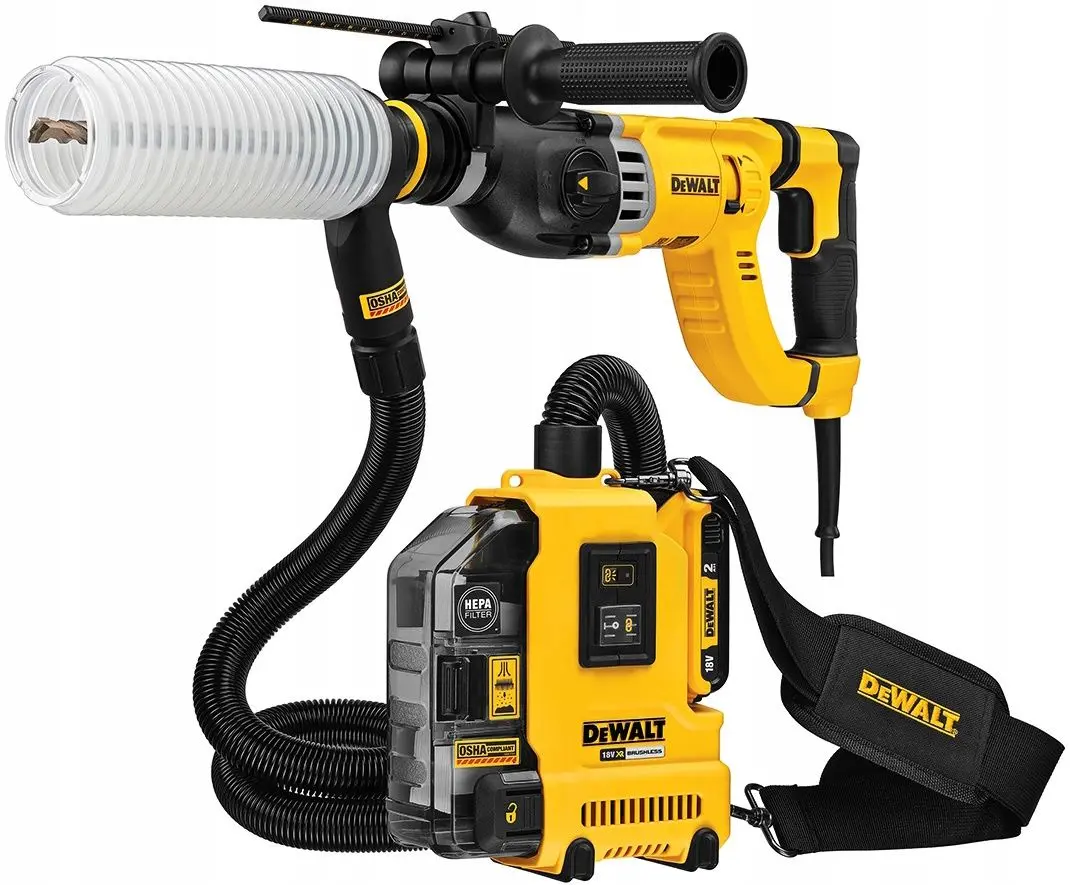 Аккумуляторный промышленный пылесос DeWalt DWH161D1 (Black/Yellow)