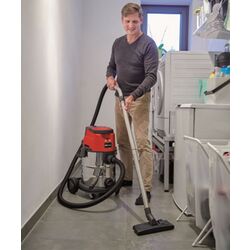 Промышленный пылесос аккумуляторный Einhell TE-VC 36/25 Li S Solo (Inox/Red) Thumb