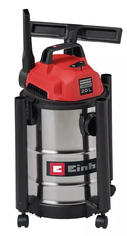 Промышленный пылесос Einhell TC-VC 2045 S (Silver/Red) - 2