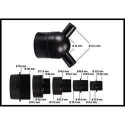 Aspirator industrial vacum Einhell TE-VE 550/1 A (Red) Thumb