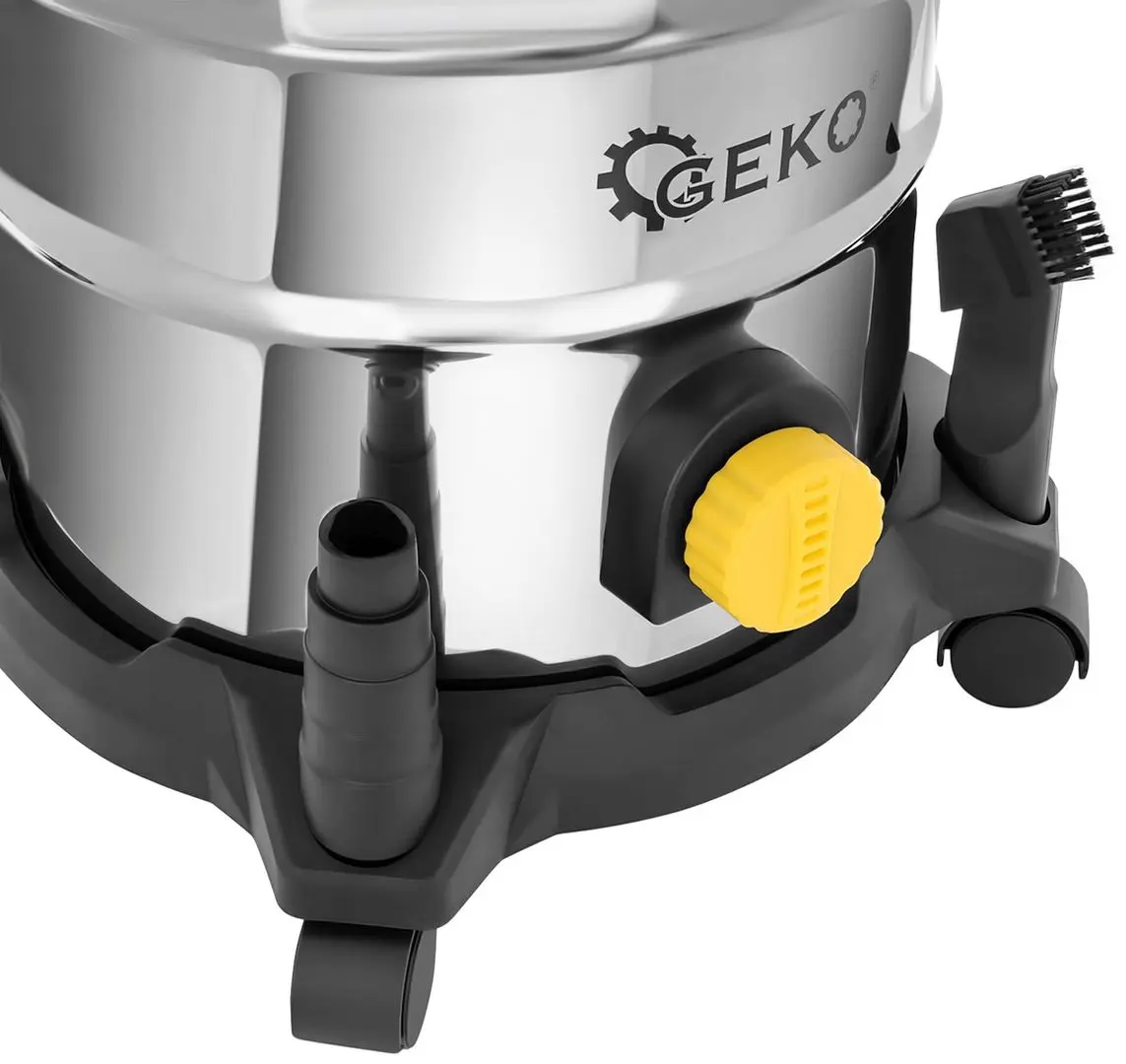 Промышленный пылесос Geko G81088 (Inox/Yellow) - 12