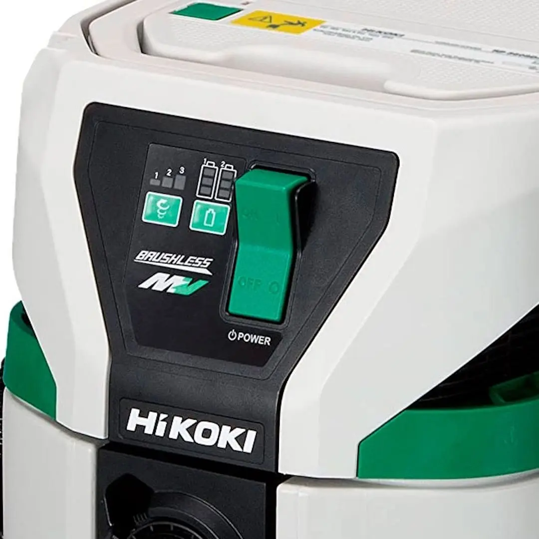 Aspirator industrial cu acumulator Hikoki RP3608DAW4Z (White/Green)