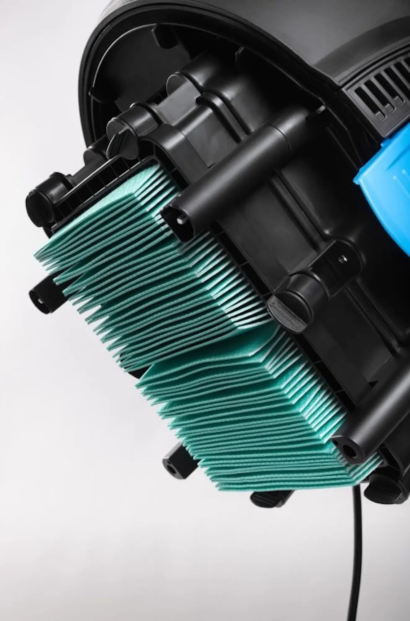 Промышленный пылесос Hoegert HT2E410 (Black/Blue)