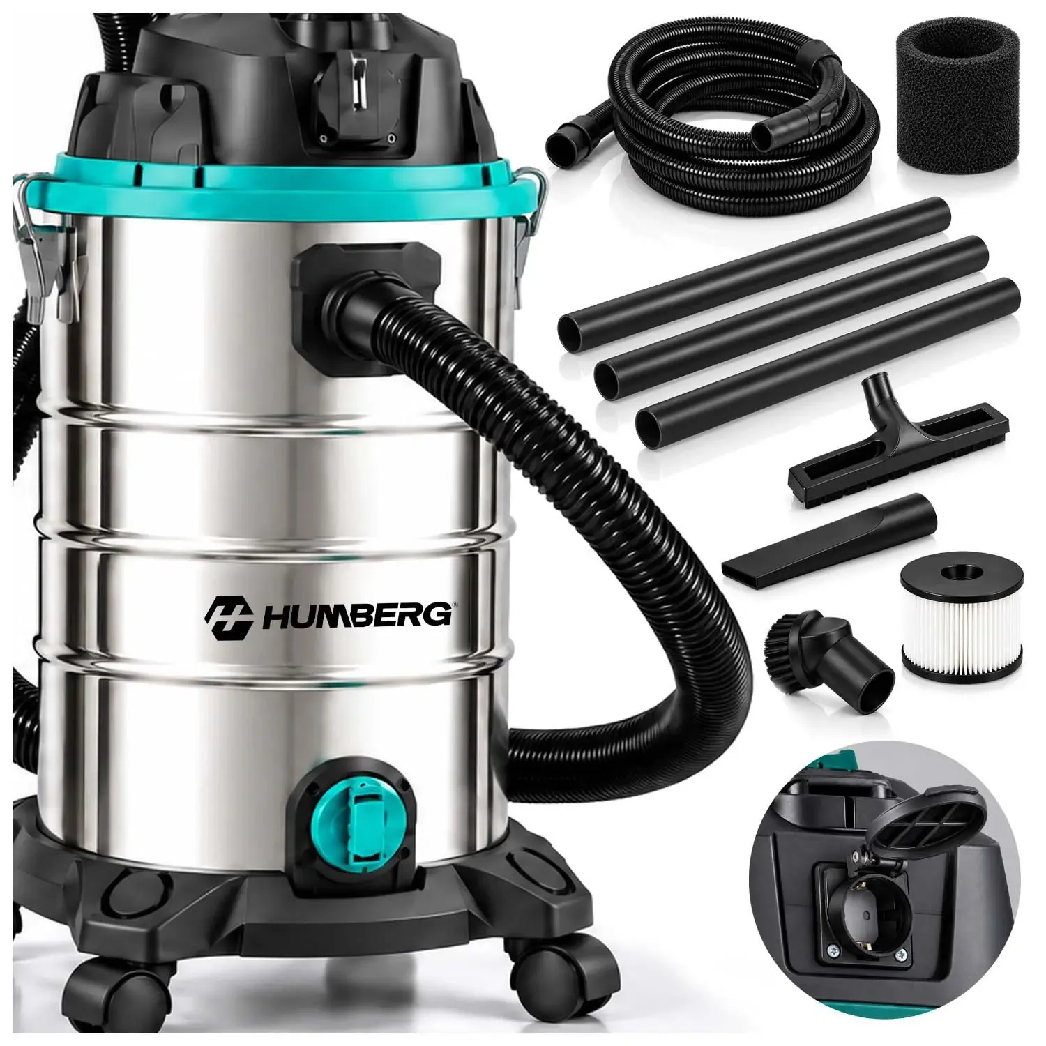 Aspirator industrial Humberg HM-409 (Silver) - 2