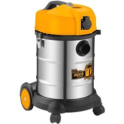 Aspirator industrial Ingco Industrial VC14301 (Inox/Yellow)