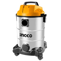Aspirator industrial Ingco VC13301 (Yellow/Inox)