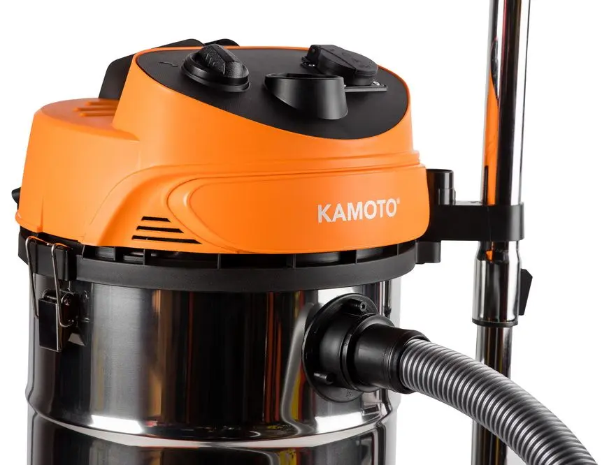 Aspirator industrial Kamoto VC30 (Silver/Orange)