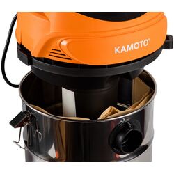 Aspirator industrial Kamoto VC30 (Silver/Orange) Thumb