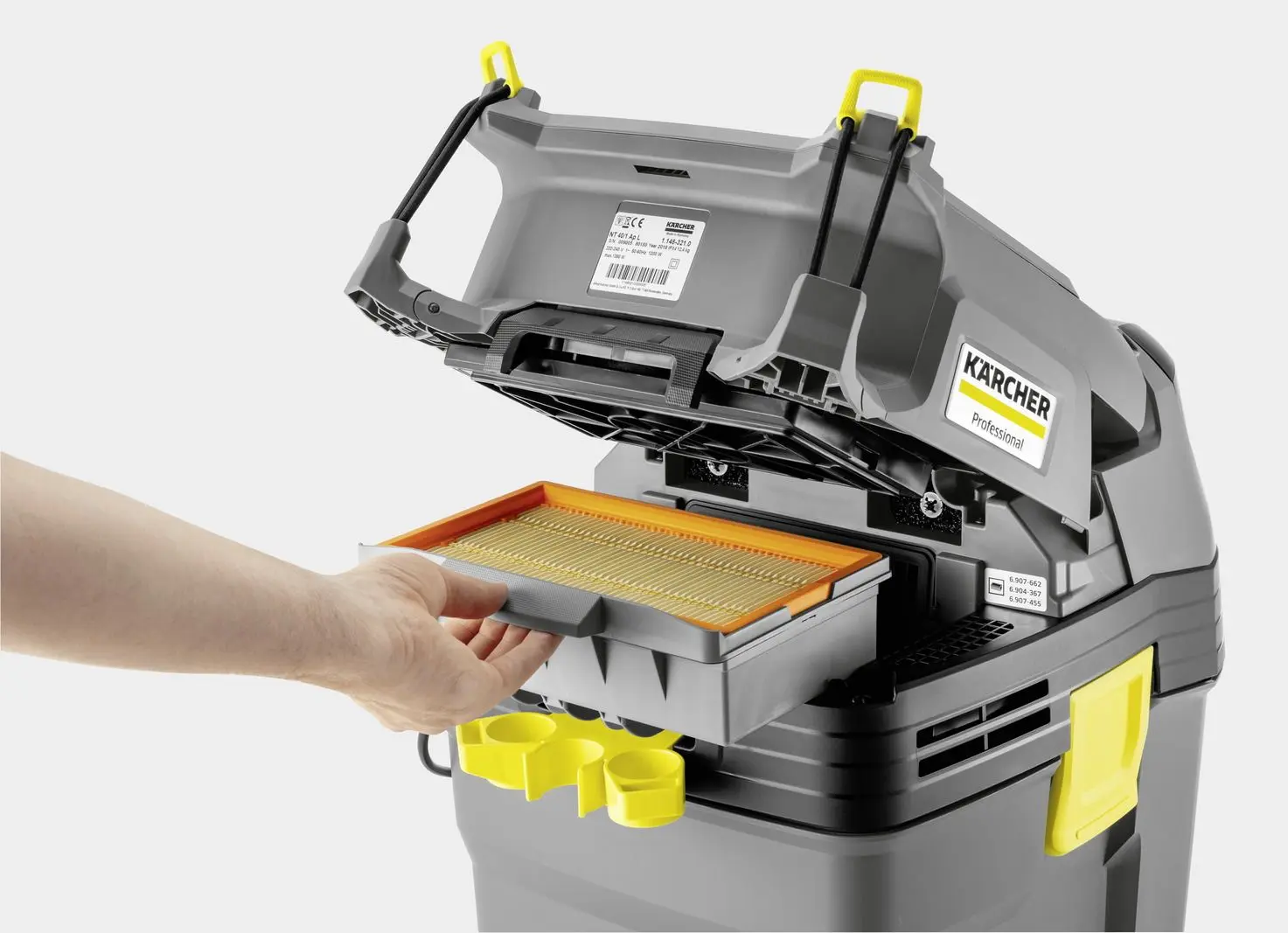 Промышленный пылесос Karcher NT 30/1 Tact L (Grey) - 3