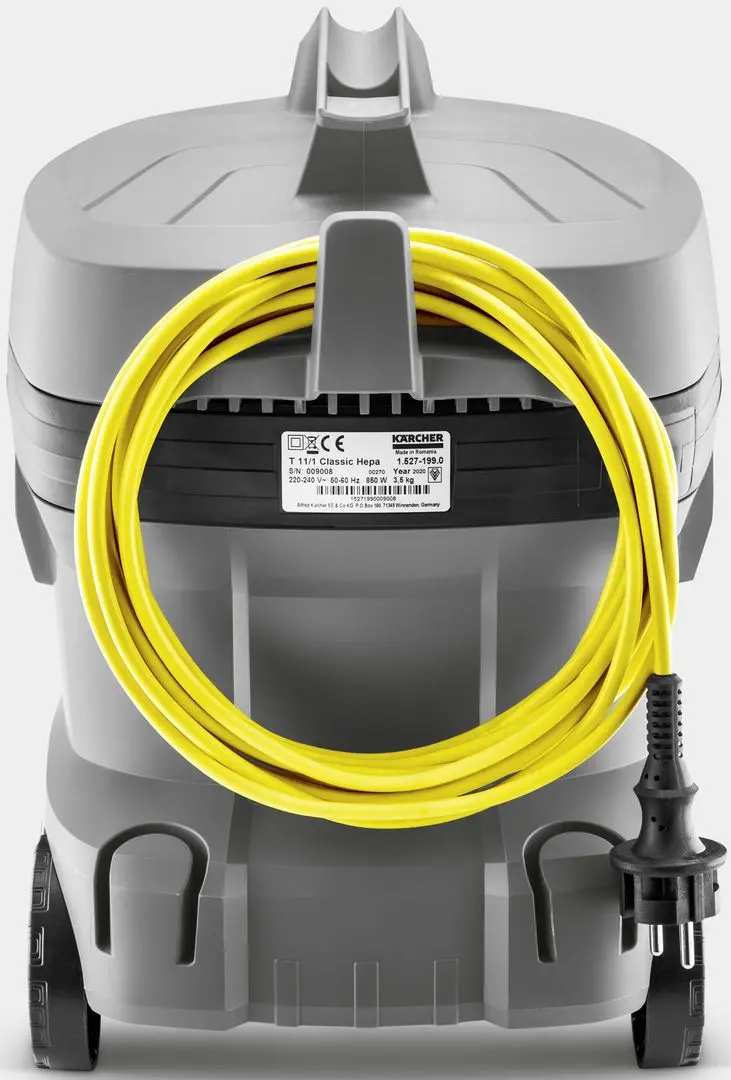 Промышленный пылесос Karcher T 11/1 Classic HEPA (Grey)