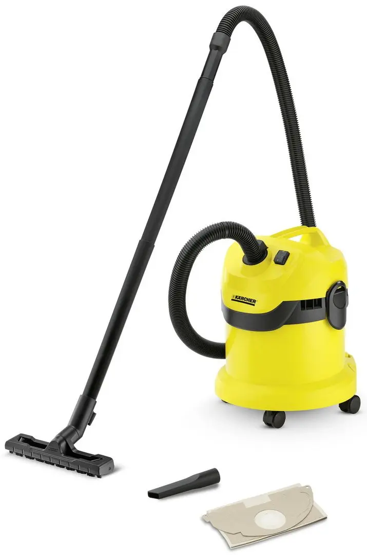 Промышленный пылесос Karcher WD 2 1.629-761.0 (Black/Yellow)