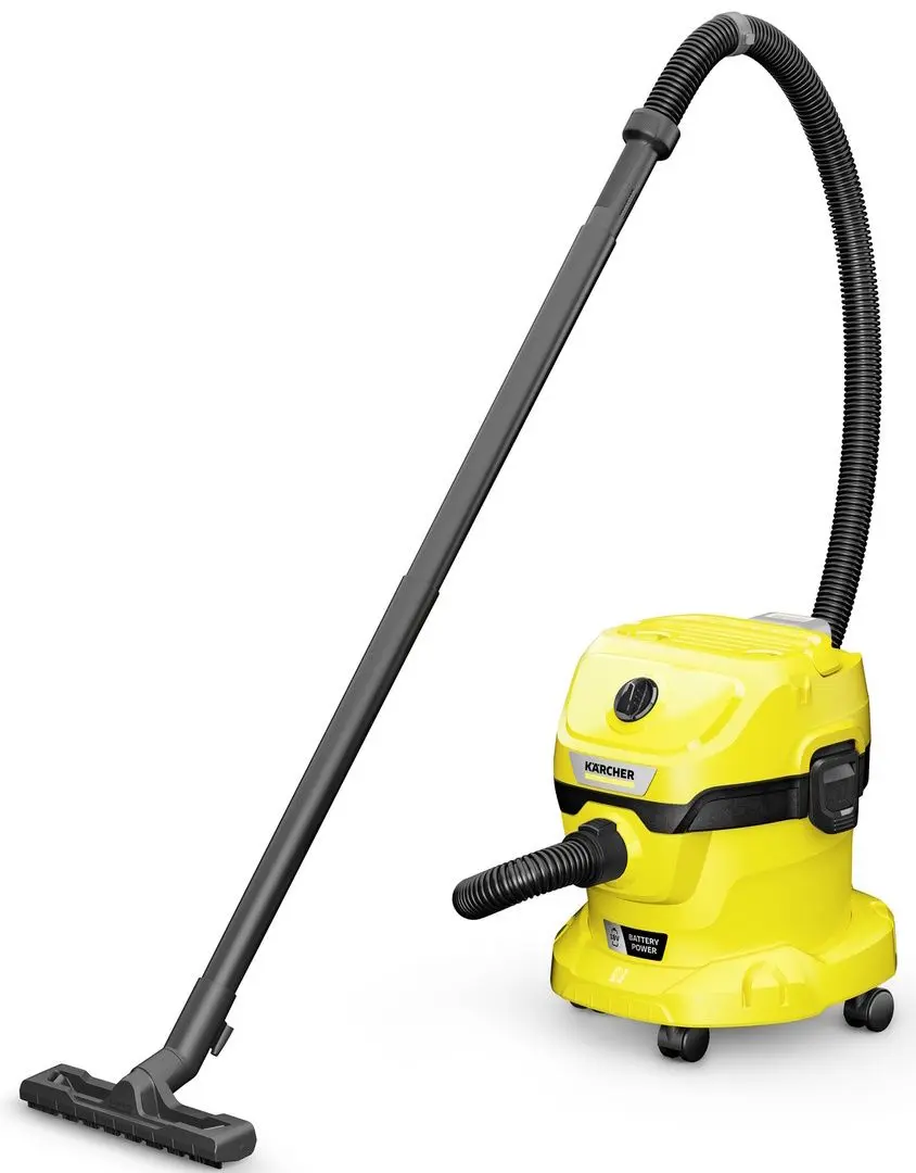 Aspirator industrial Karcher WD 2-18 V-12/18 Battery + Kit 1.628-500.01 (Yellow/Black)