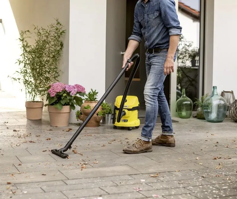 Aspirator industrial Karcher WD 2-18 V-12/18 Battery + Kit 1.628-500.01 (Yellow/Black)