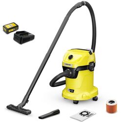 Aspirator industrial Karcher WD 3-18 V-17/20 Battery + Kit 1.628-550.01 (Yellow/Black) Thumb