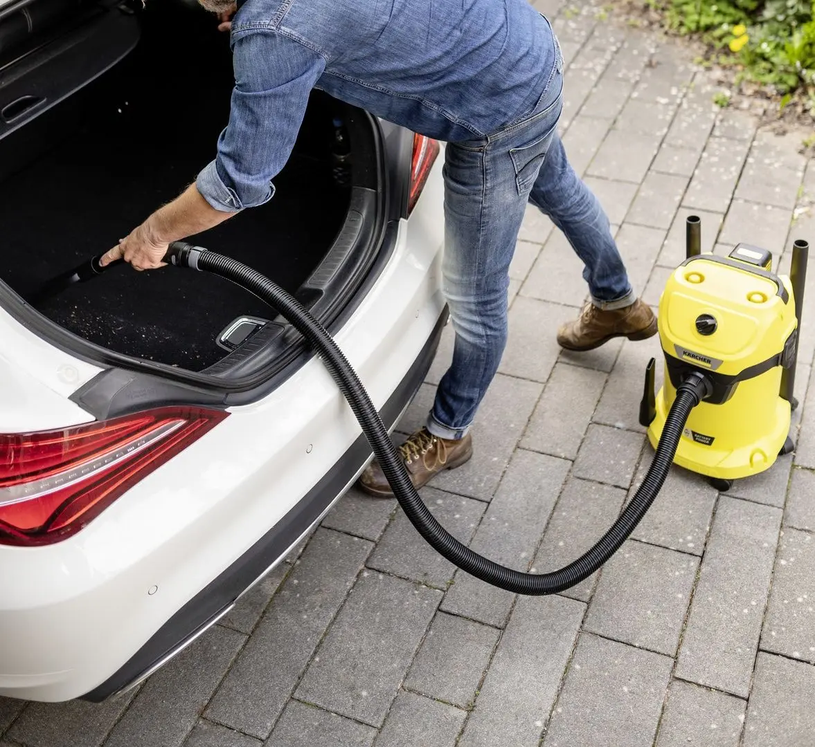 Aspirator industrial Karcher WD 3-18 V-17/20 Battery + Kit 1.628-550.01 (Yellow/Black)