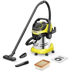 Aspirator industrial Karcher WD 5 P S V-25/5/22 (Inox/Yellow)