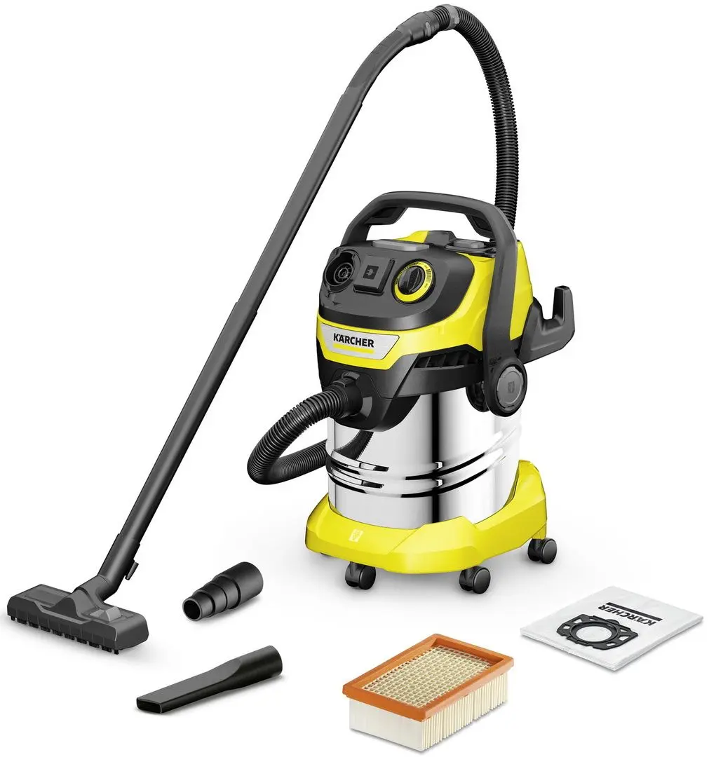 Промышленный пылесос Karcher WD 5 P S V-25/5/22 (Inox/Yellow)