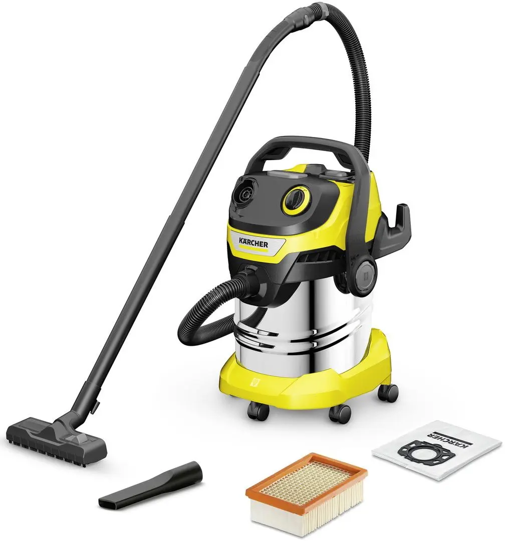 Промышленный пылесос Karcher WD 5 S V-25/5/22 (Yellow/Inox)