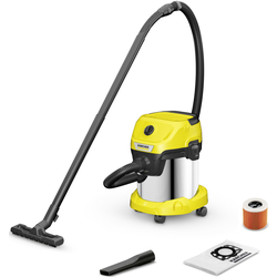 Пылесос Karcher WD 3 S V-15/4/20 1.628-138.0 (Yellow/Inox)