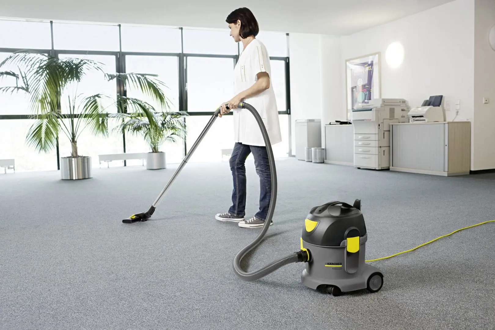 Aspirator industrial Karcher T 10/1 (Grey/Yellow)
