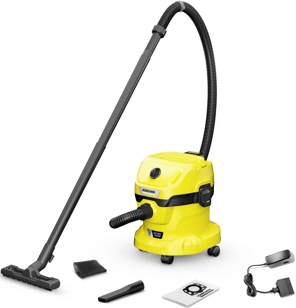 Пылесос промышленный Karcher WD 2-18 1.628-501.0 (Yellow/Black)