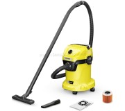 Aspirator industrial Karcher WD 3-18 1.628-550.0 (Yellow/Black)