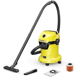 Aspirator industrial Karcher WD 3-18 1.628-550.0 (Yellow/Black)