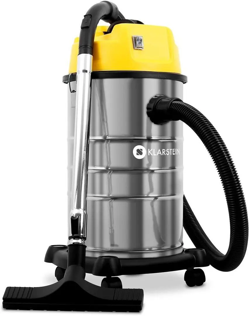 Промышленный пылесос Klarstein IVC-30 (Inox/Yellow)