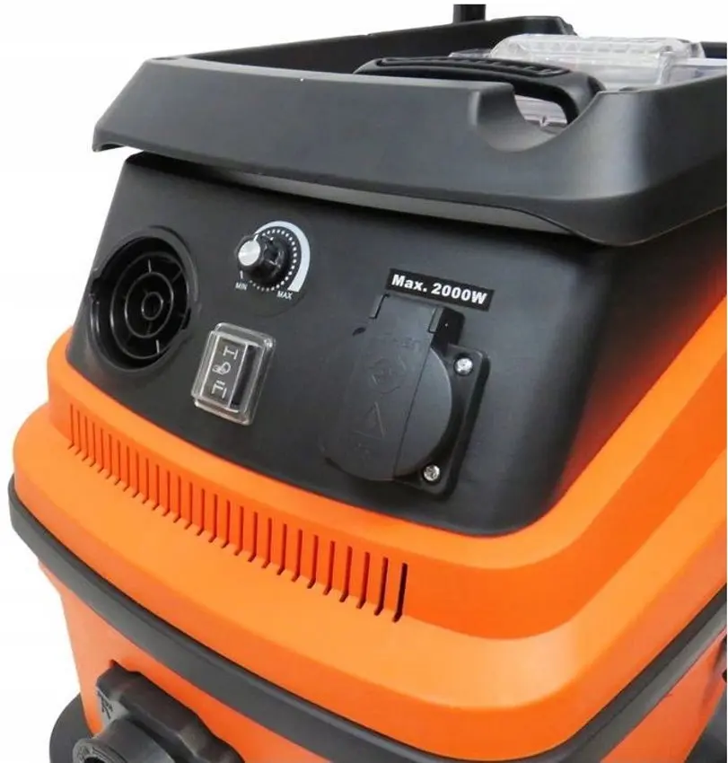 Промышленный пылесос Kraft&Dele Professional KD488 (Orange/Black) - 5