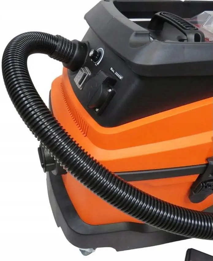 Промышленный пылесос Kraft&Dele Professional KD488 (Orange/Black) - 6