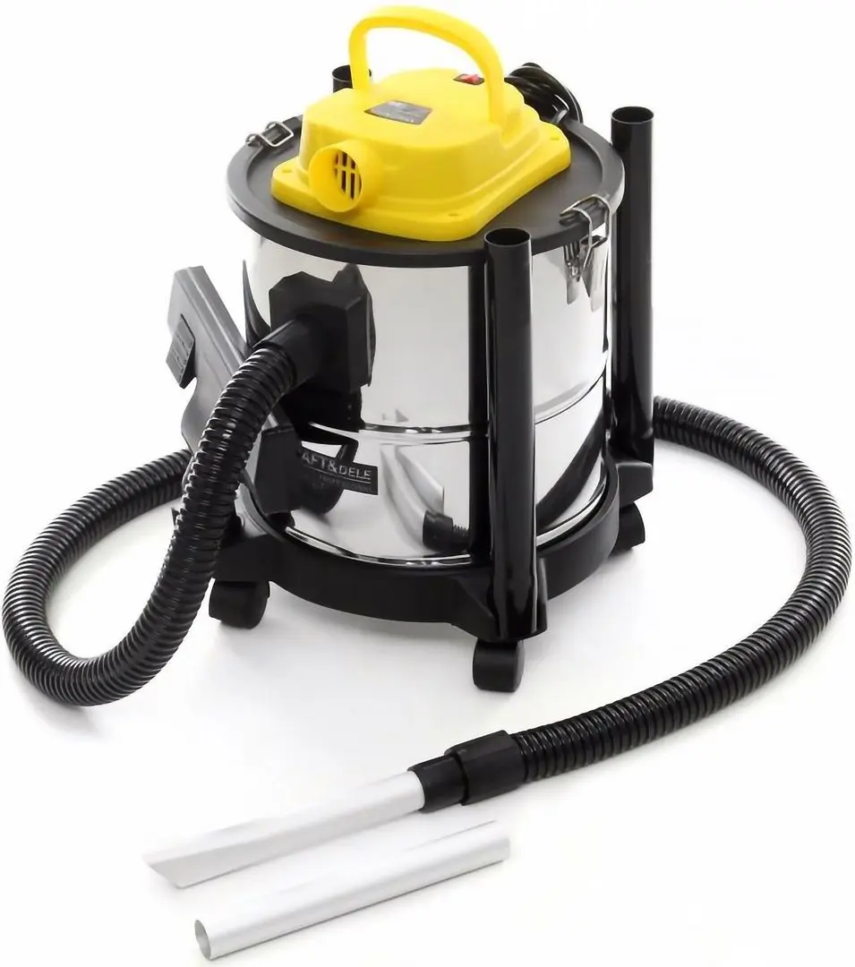 Aspirator industrial  Kraft&Dele Professional KD489 (Inox/Yellow)