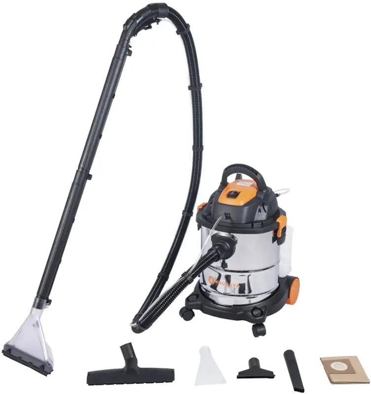 Промышленный пылесос Kronava K-MWD211 (Inox/Black) - 3