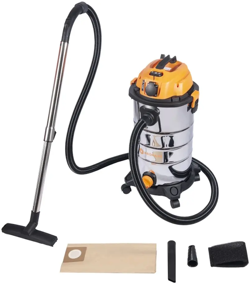 Aspirator industrial Kronava K-MWD252S (Inox/Yellow) - 3