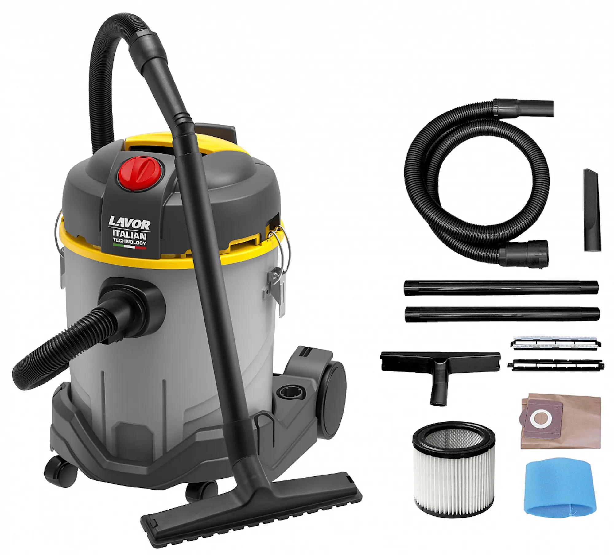 Aspirator industrial Lavor WTP 20 P (Grey/Yellow)