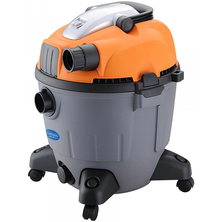 Промышленный пылесос Limpio LWD-35P (Grey/Orange)