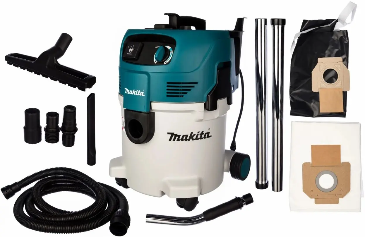 Промышленный пылесос Makita VC3012L (White/Blue/Black)