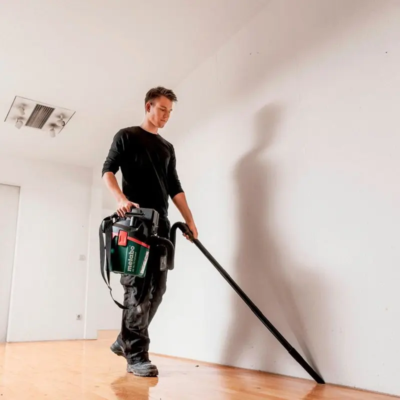 Aspirator cu acumulator Metabo AS 18 HEPA PC Compact (Black/Green)